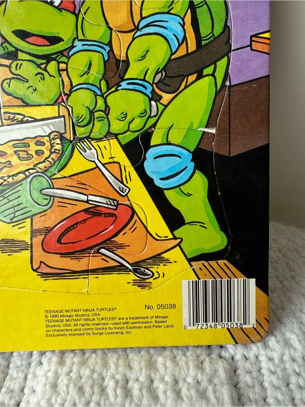 1990 Rose Art Teenage Mutant Ninja Turtles  Puzzle